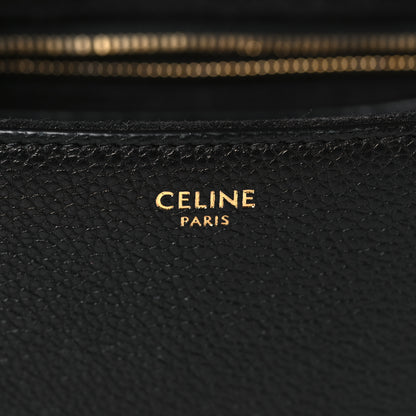 Celine Grained Calfskin Teen Soft 16 Shoulder Bag Black 6 of 9