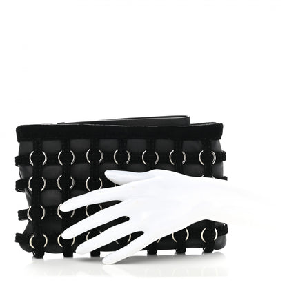 Alexander Wang Calfskin Ring Wristlet Black 2 of 8