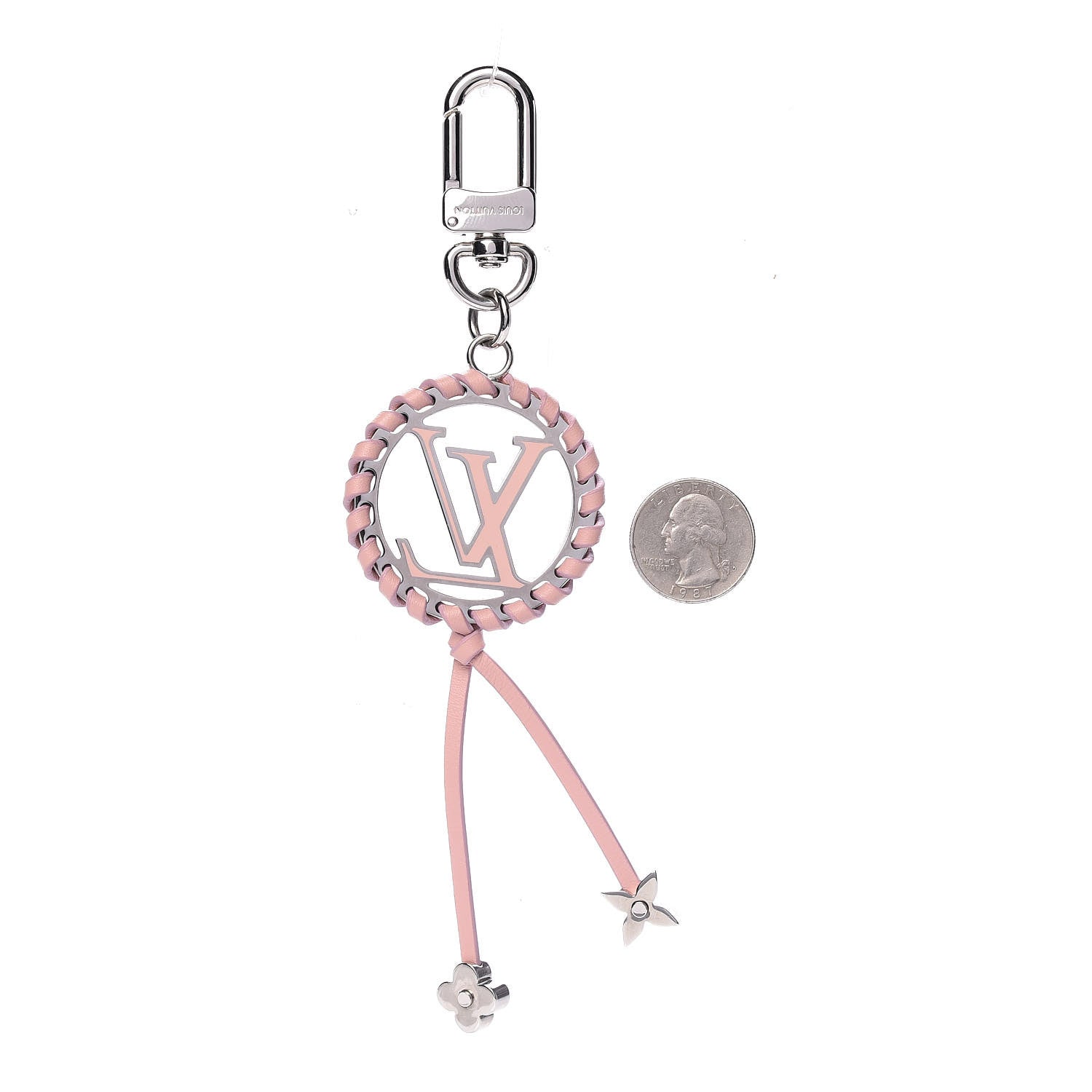 Louis Vuitton Very Bag Charm Key Holder Pink Whisper 4 of 4