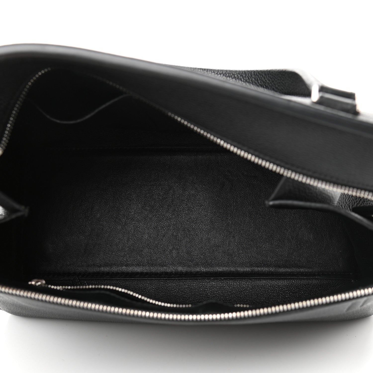 Celine Supple Calfskin Medium Edge Shoulder Bag Black 4 of 11
