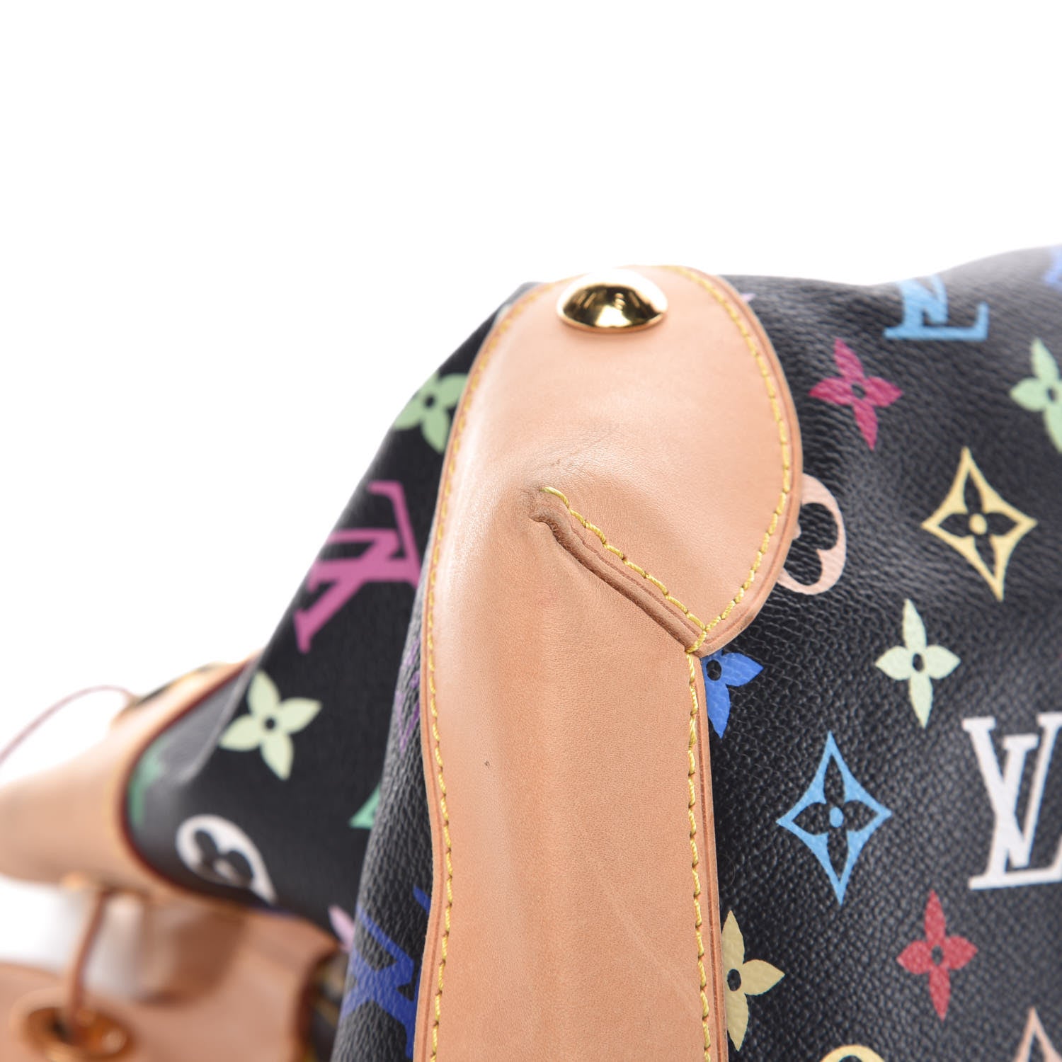 Louis Vuitton Monogram Multicolor Ursula Black 10 of 15