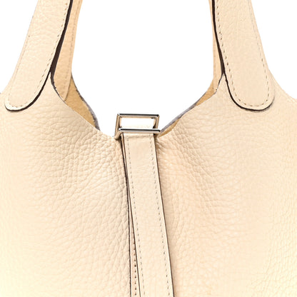 Hermes Taurillon Clemence Picotin Lock 18 PM Nata 8 of 12