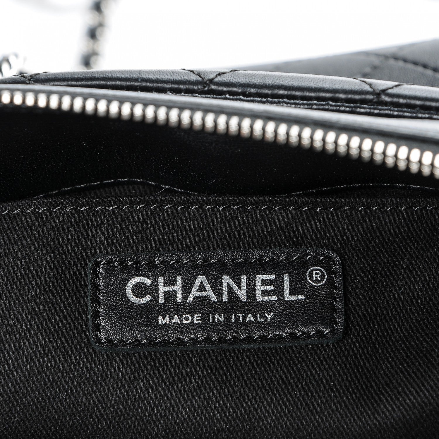 Chanel Caviar Calfskin Quilted Magnetic Shoulder Bag Black 7 of 12