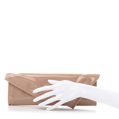 Christian Louboutin Patent So Kate Baguette Clutch Nude 2 of 11
