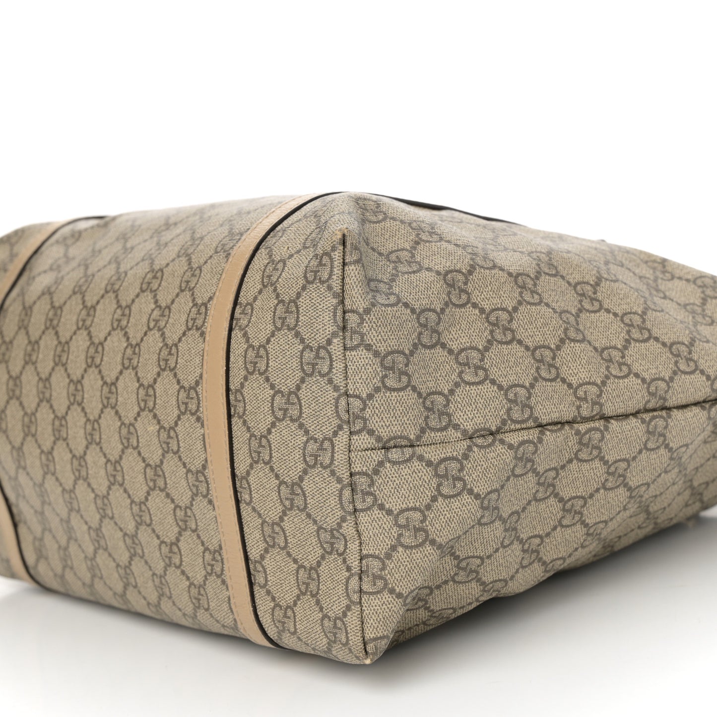 GG Supreme Monogram Medium Nice Tote Beige
