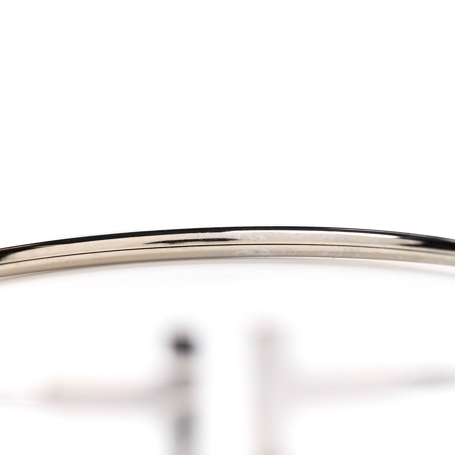 Tiffany 18K White Gold T Wire Bracelet 6 of 7