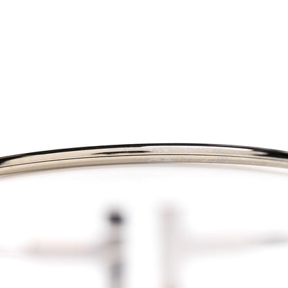 Tiffany 18K White Gold T Wire Bracelet 6 of 7