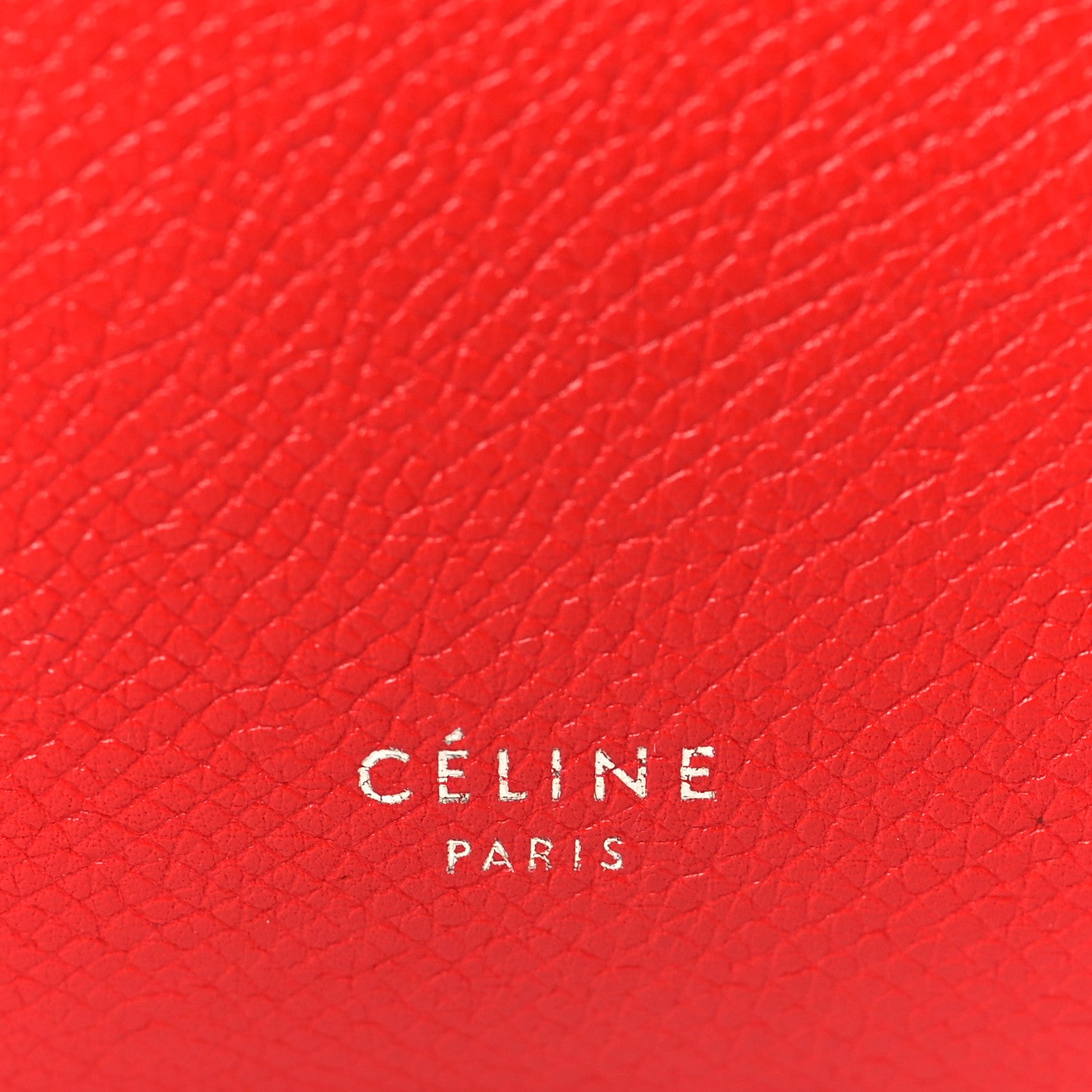 Celine Baby Grained Calfskin Micro Belt Bag Coquelicot 6 of 13