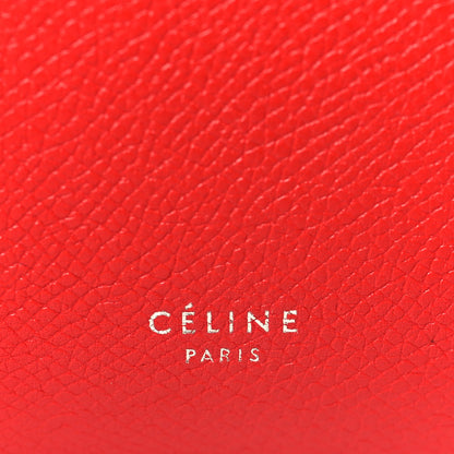 Celine Baby Grained Calfskin Micro Belt Bag Coquelicot 6 of 13