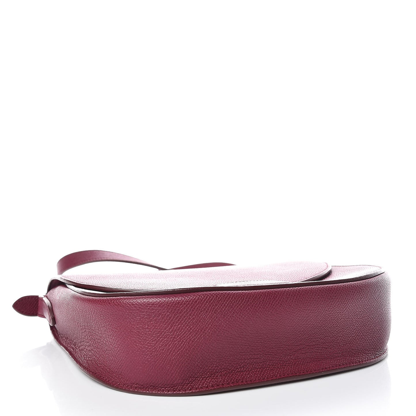 Grained Calfskin Medium Trotteur Plum