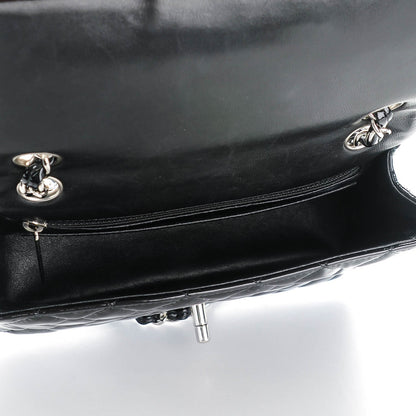 Chanel Patent Calfskin Quilted Mini Rectangular Flap Black 5 of 8