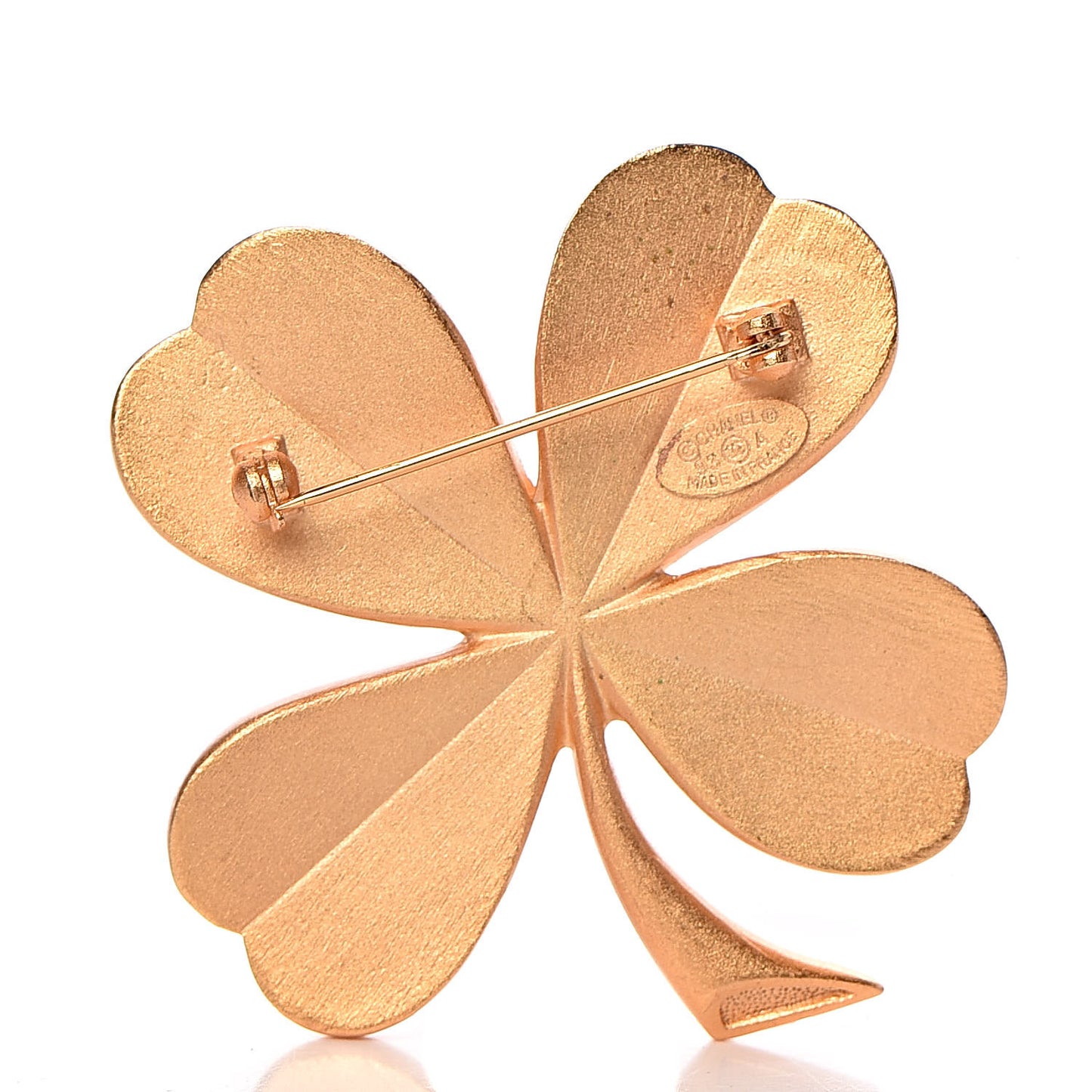CC Clover Brooch Gold