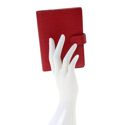 Louis Vuitton Epi Small Ring Agenda Cover Red 2 of 10
