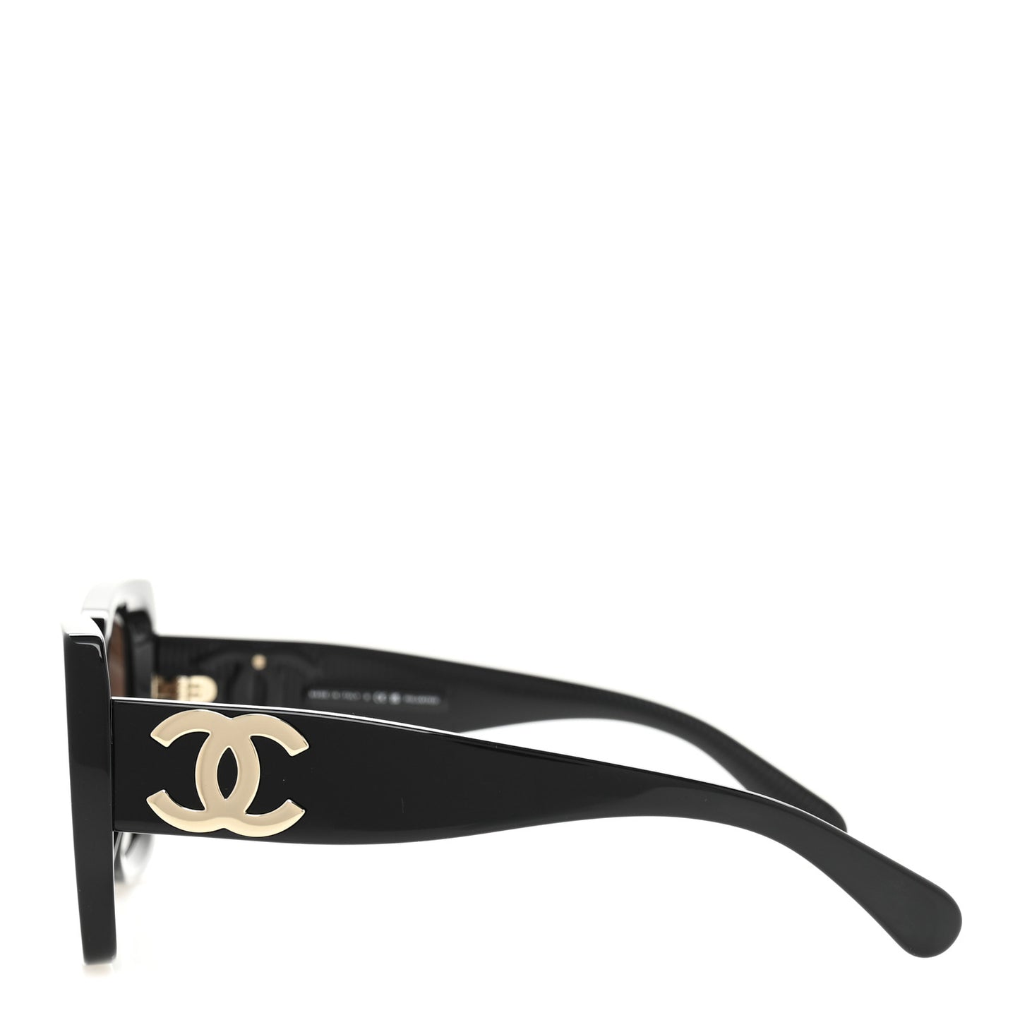 Square Polarized CC Sunglasses 5494-A Black