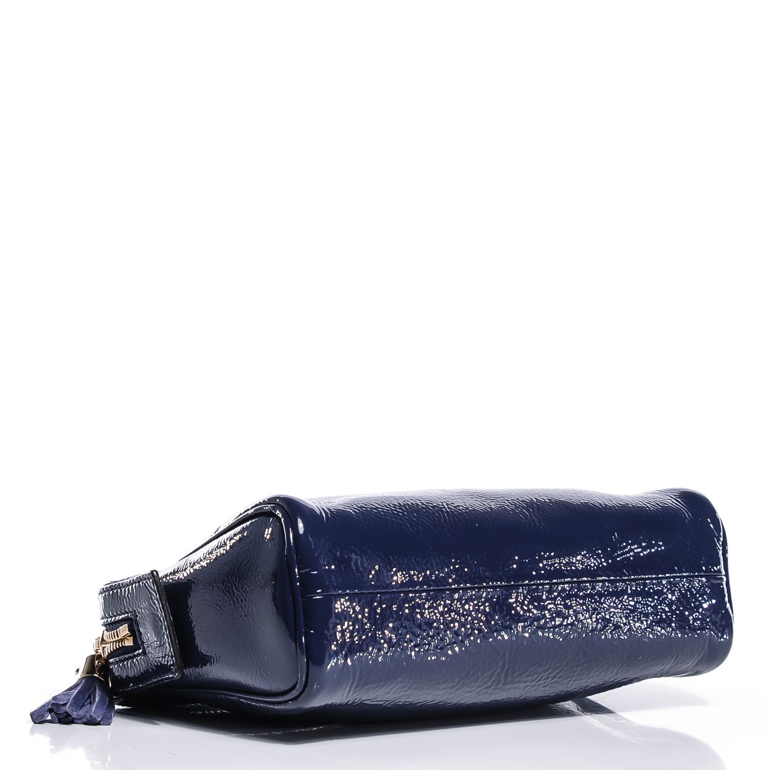Gucci Vernice Naplack Soho Cosmetic Case Uniform Blue 4 of 7