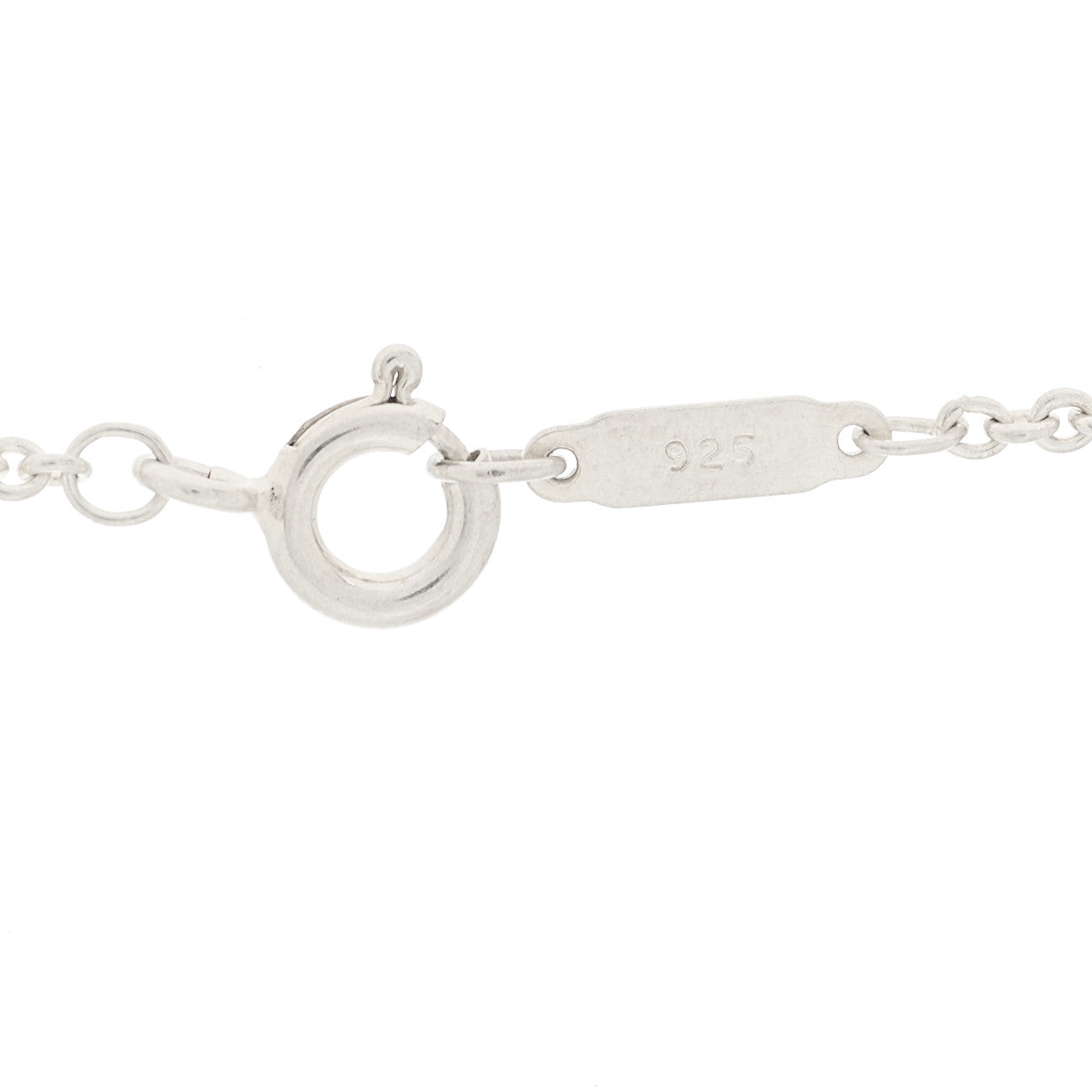 Sterling Silver Heart Cutout Pendant Necklace