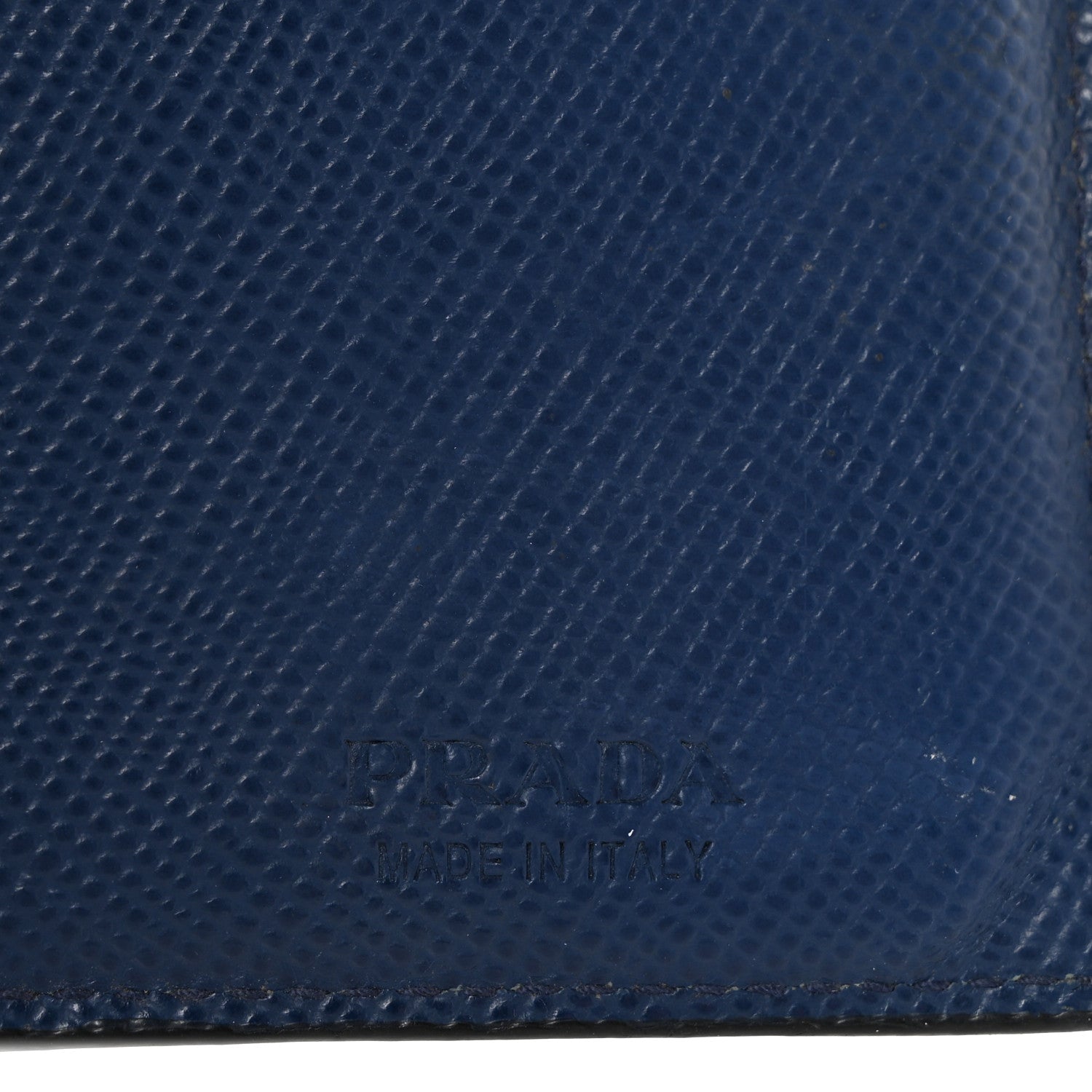 Prada Saffiano Flap Wallet Black Baltico 6 of 10