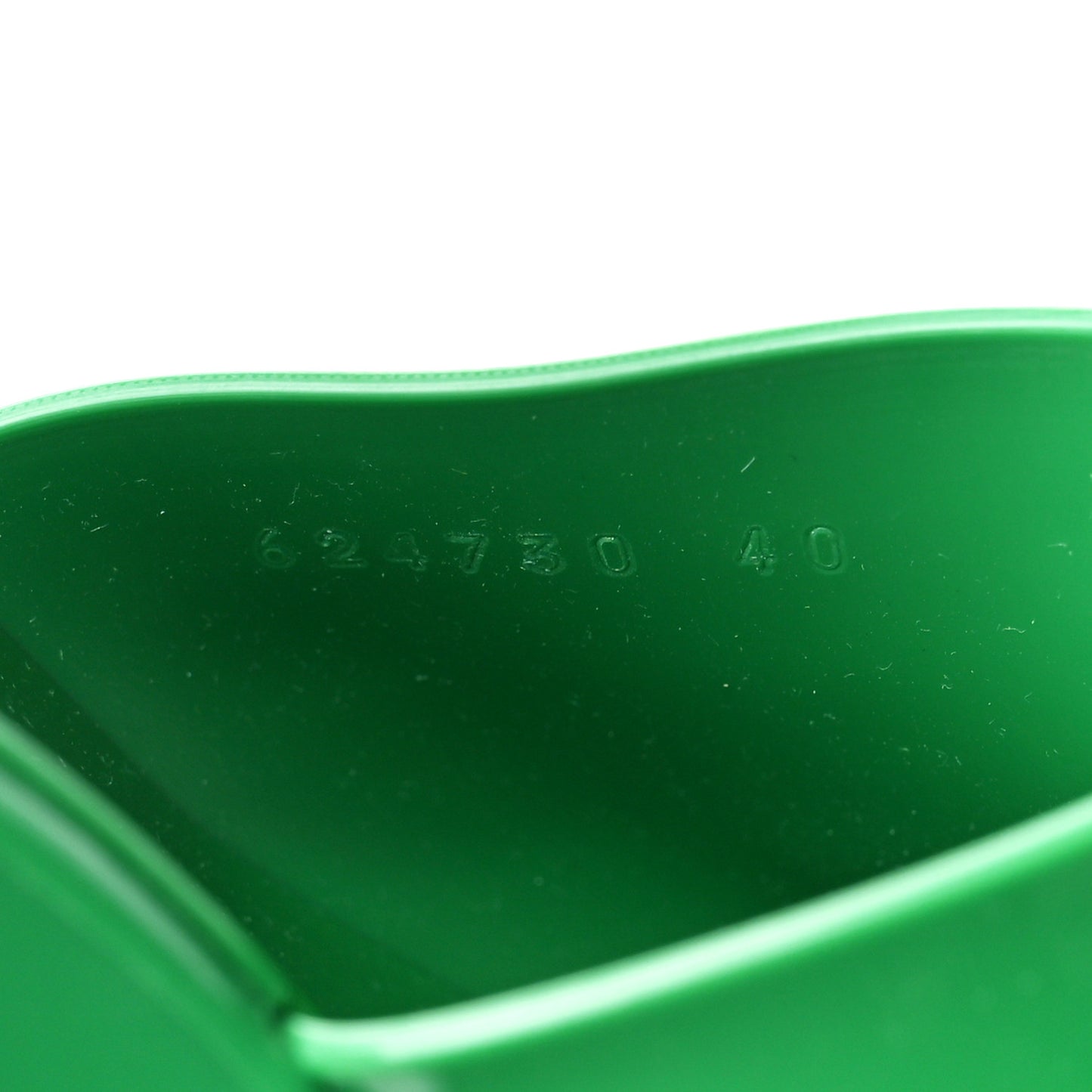 Rubber Gucci Logo Womens Platform 20/60mm Slide Sandals 40 New Shamarock