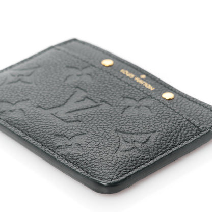 Louis Vuitton Empreinte Card Holder Black 10 of 10