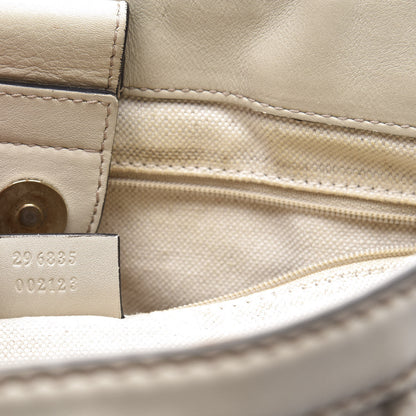 Gucci Guccissima Medium Sukey Top Handle Tote Off White 8 of 14
