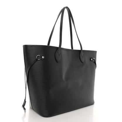 Louis Vuitton Epi Neverfull MM Black 4 of 11