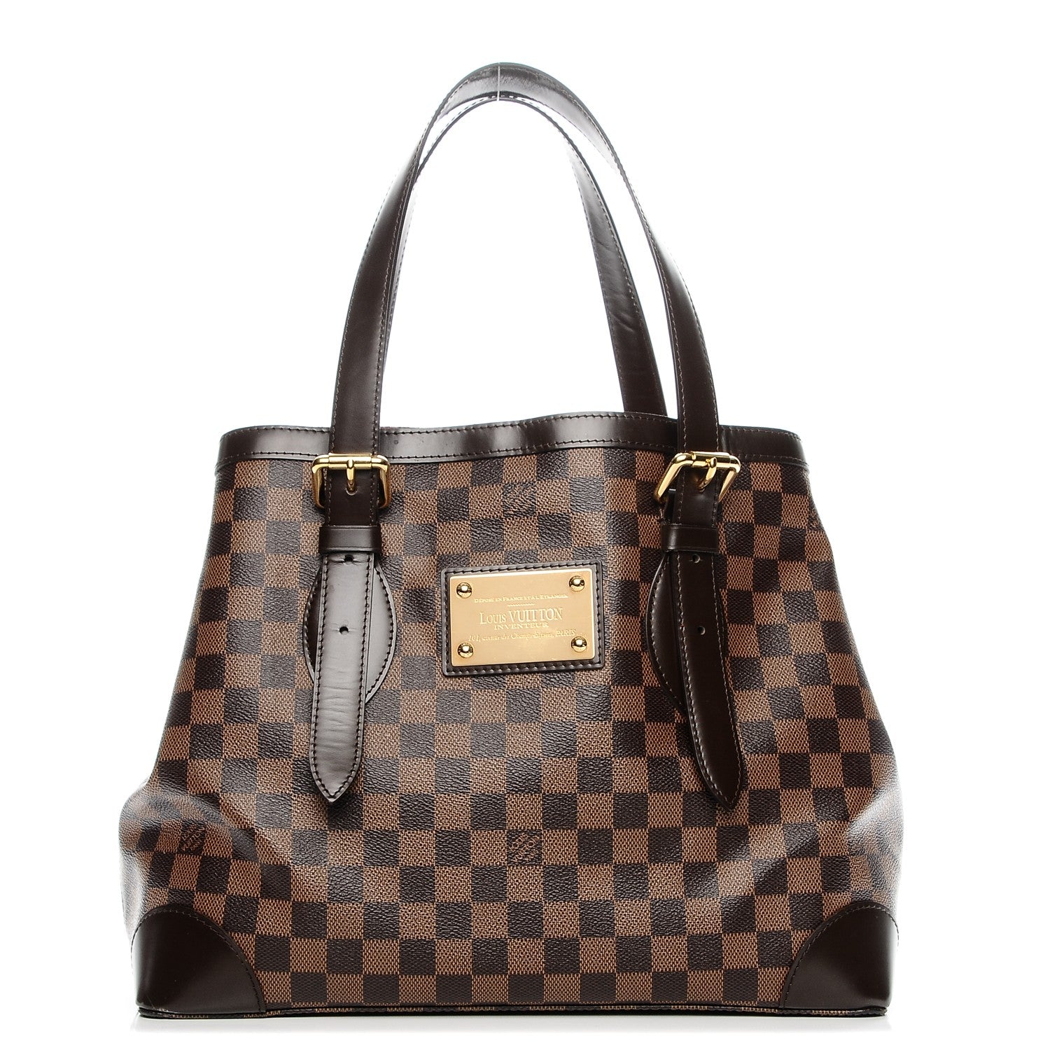 Louis Vuitton Damier Ebene Hampstead MM 1 of 7