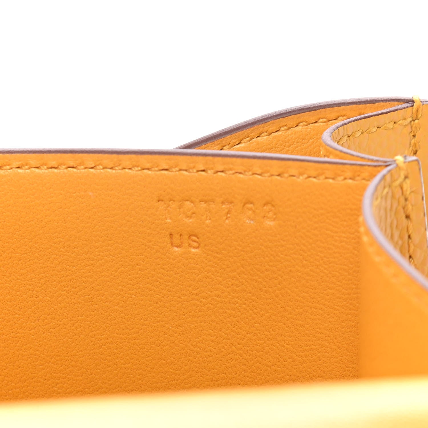 Hermes Epsom Constance 18 Jaune Ambre 7 of 9