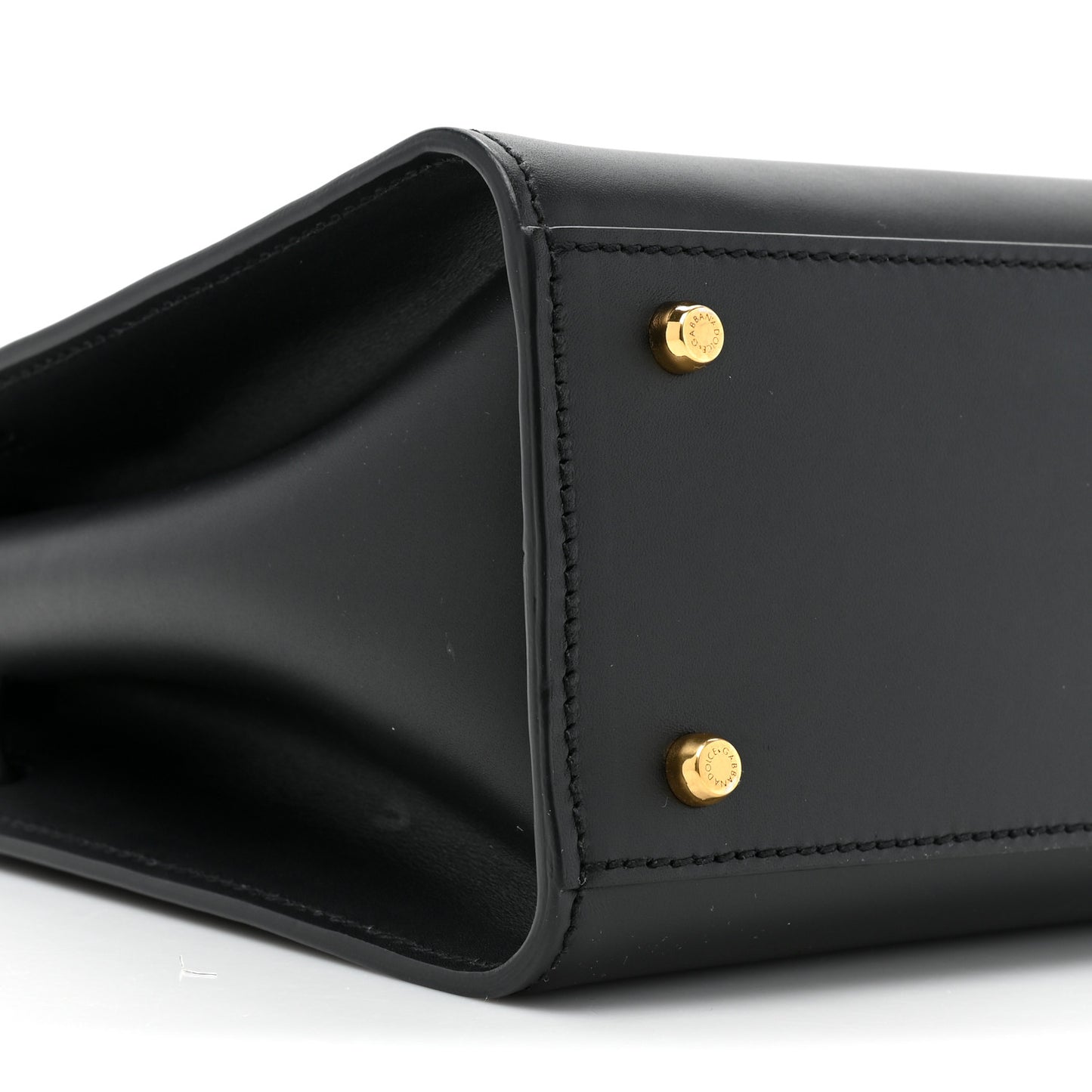 Calfskin Miss Sicily Satchel Black