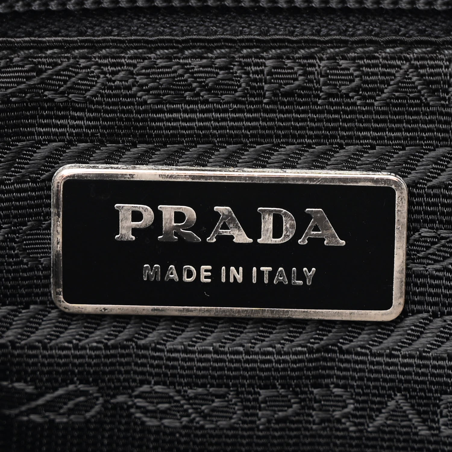 Prada Nylon Vela Messenger Black 6 of 10