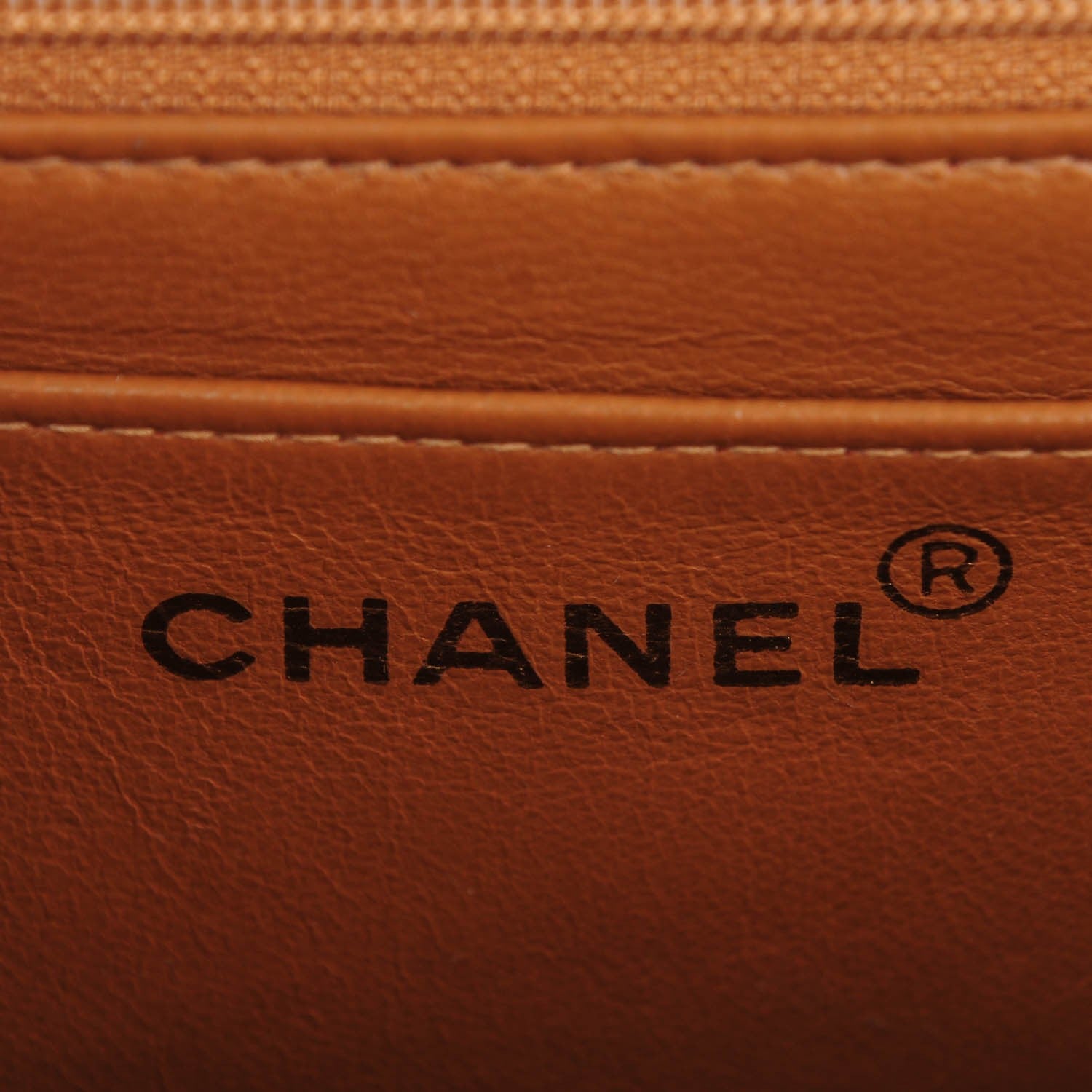 Chanel Lambskin Quilted Jumbo Single Flap Dark Beige 7 of 10