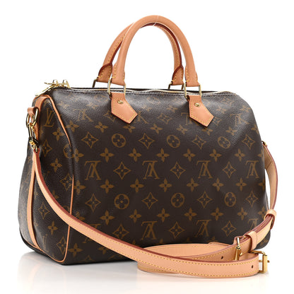 Louis Vuitton Monogram Speedy Bandouliere 30 3 of 11
