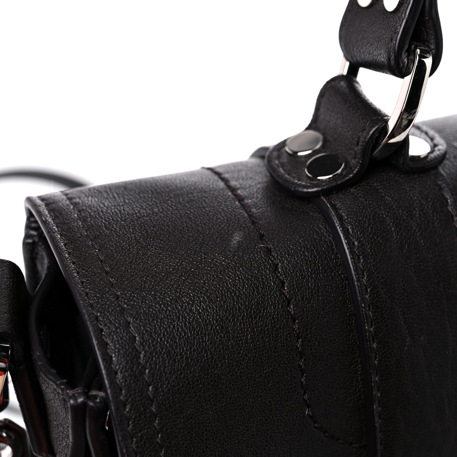 Proenza Schouler Lambskin Medium PS1 Satchel Black 12 of 17