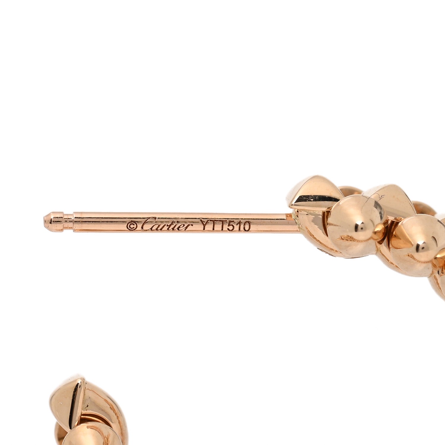 Cartier 18K Pink Gold Small Clash de Cartier Earrings 4 of 5