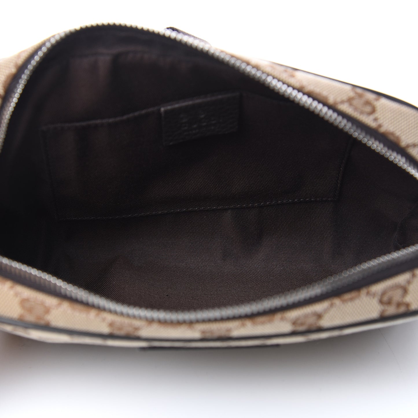 Monogram Belt Bag Dark Brown