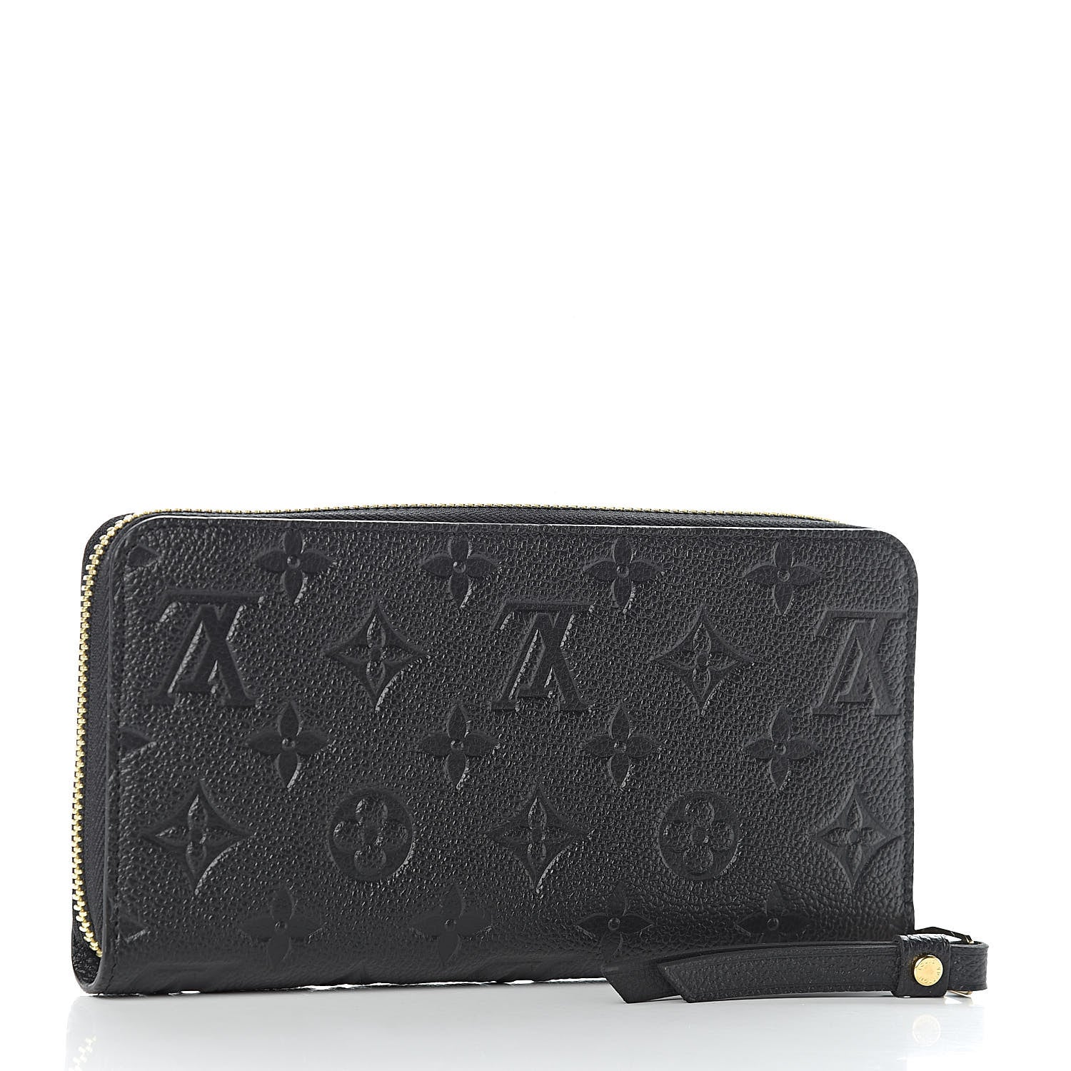 Louis Vuitton Empreinte Zippy Wallet Black 3 of 8