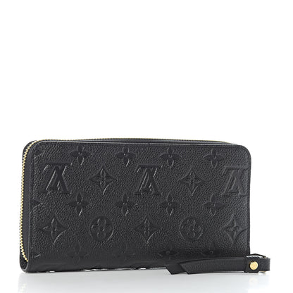 Louis Vuitton Empreinte Zippy Wallet Black 3 of 8