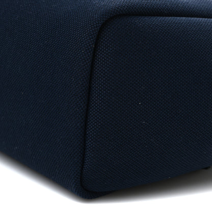Hermes Military Toile Vache Hunter Herbag Zip Retourne 31 PM Bleu Indigo Black 11 of 11