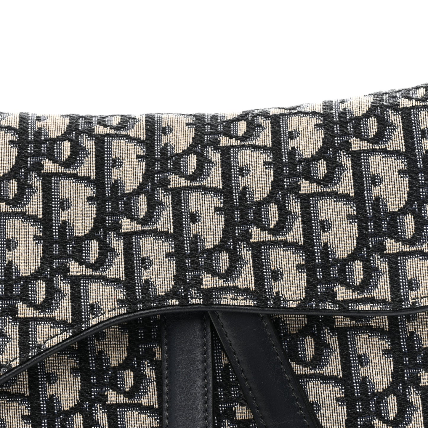 Oblique Saddle Bag Blue
