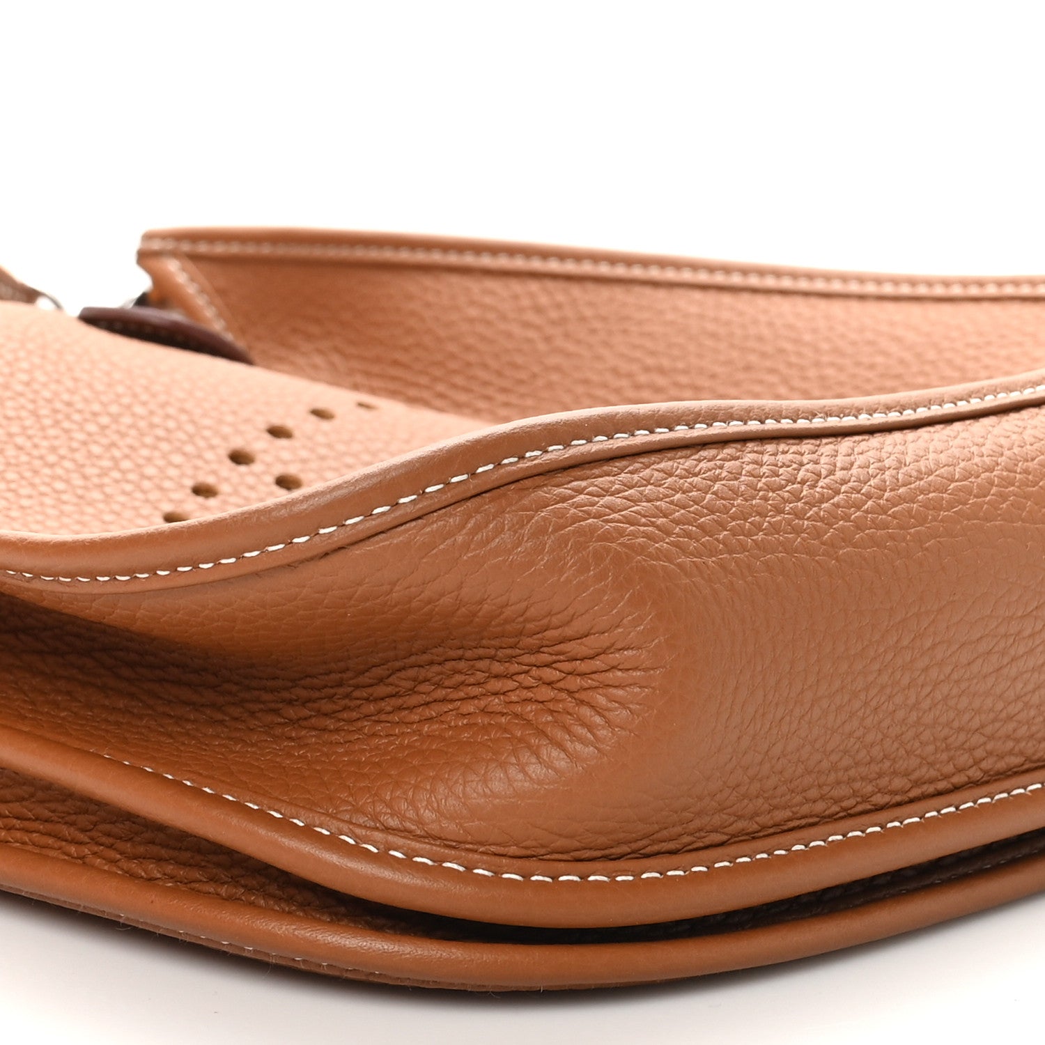 Hermes Taurillon Clemence EVELYNE III PM Gold 9 of 11