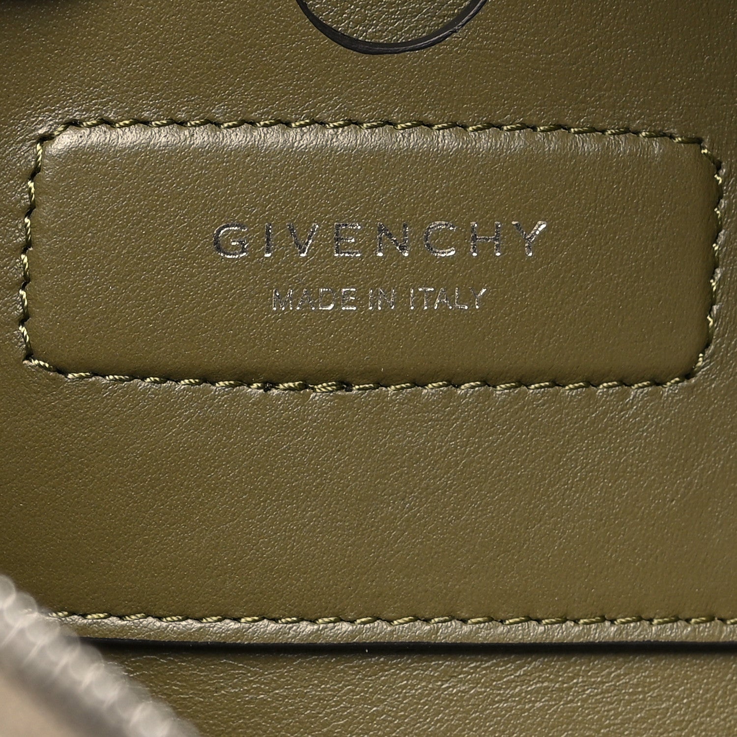 Givenchy Smooth Calfskin Small Soft Antigona Dark Khaki 6 of 9