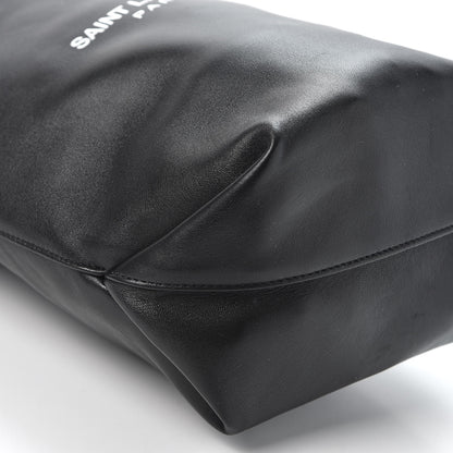 Saint Laurent Lambskin Small Teddy Bucket Bag Black 5 of 7