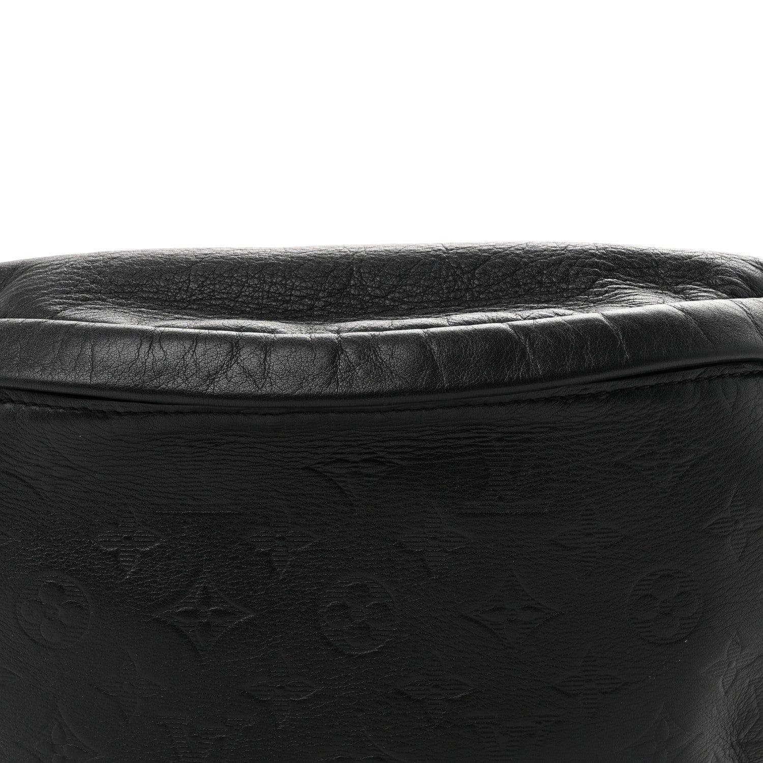Louis Vuitton Calfskin Monogram Shadow Discovery Bumbag Black 7 of 12