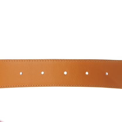 Hermes Shiny Porosus Crocodile 32mm Belt Strap 95 Rose Scheherazade 4 of 5