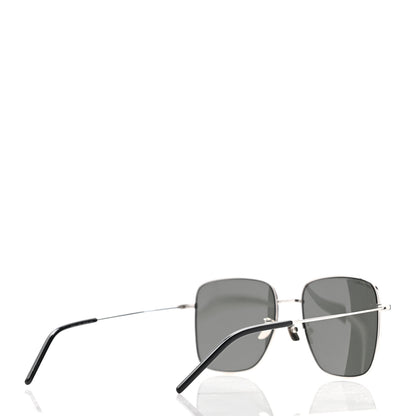 Saint Laurent SL 312 M Sunglasses Silver 4 of 8