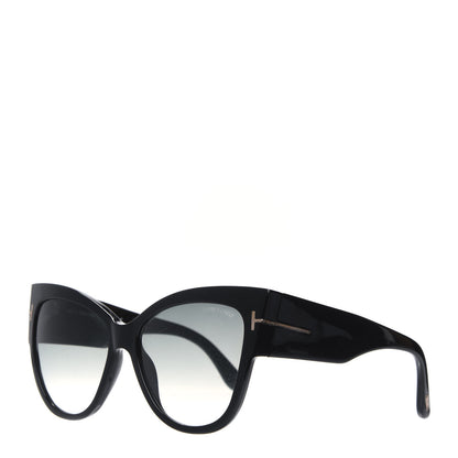 Tom Ford Acetate Anoushka Cat Eye Sunglasses TF371 Black 1 of 4