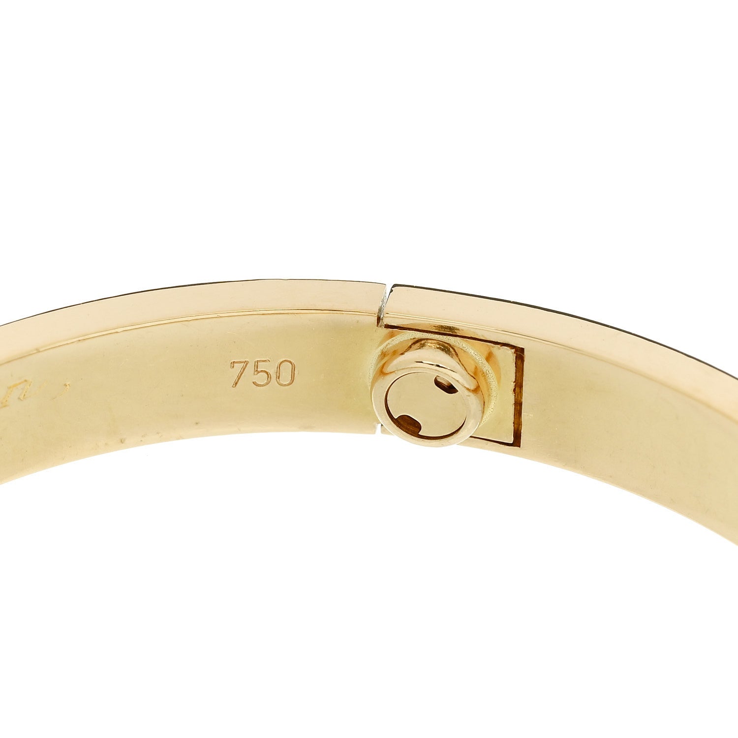 Cartier 18K Yellow Gold LOVE Bracelet 17 8 of 10