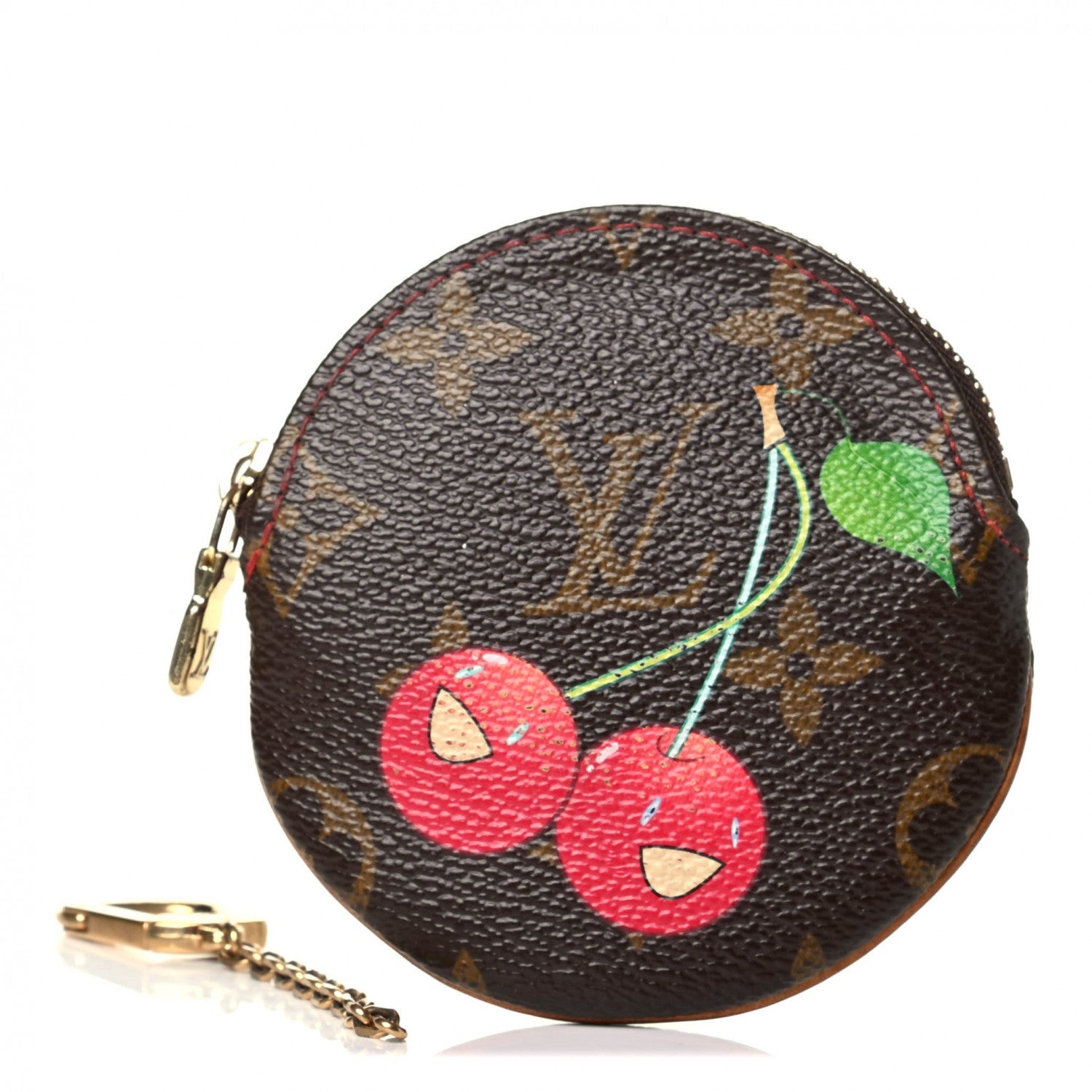 Louis Vuitton Monogram Cerises Round Coin Purse 1 of 6