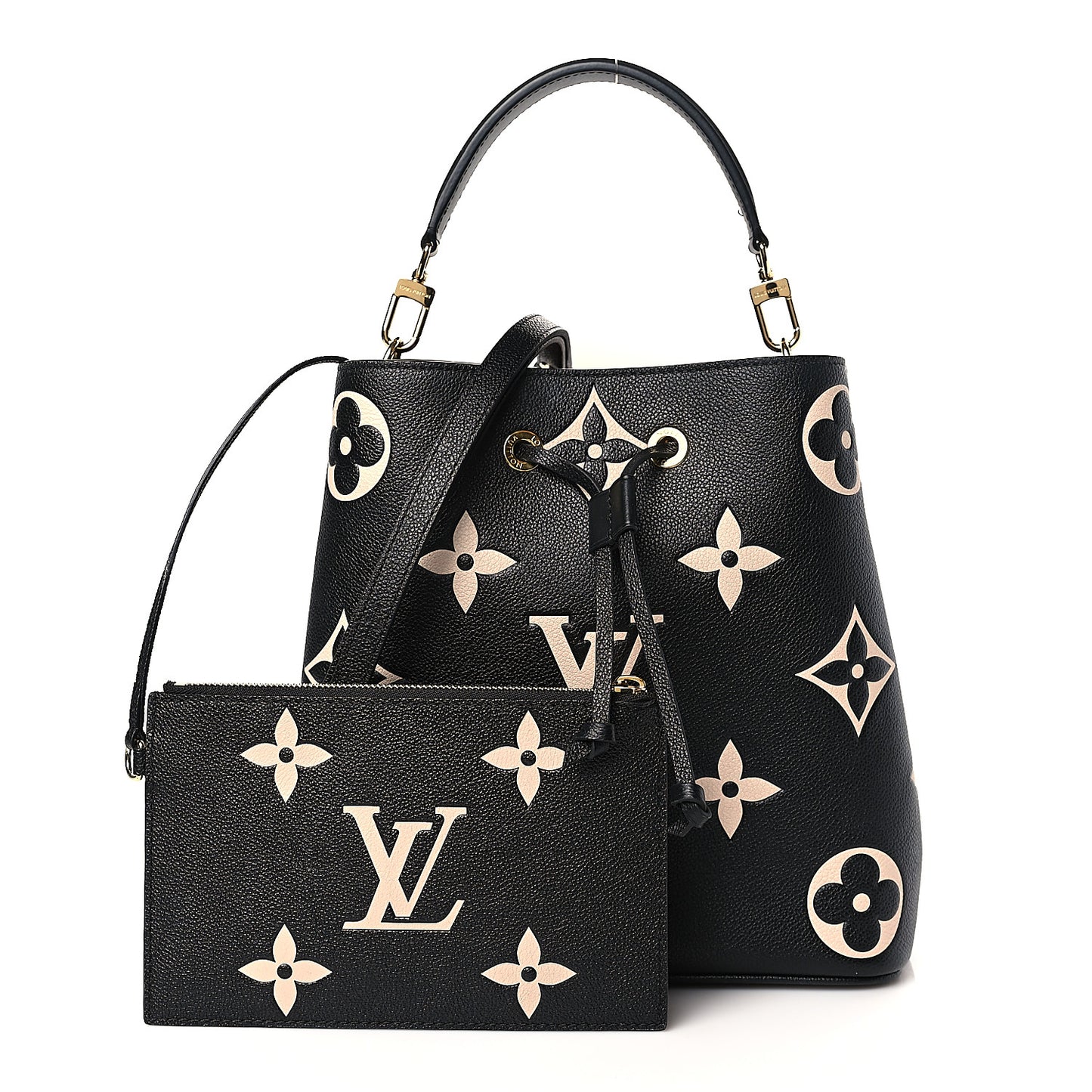 Empreinte Monogram Giant Neonoe MM Black Beige