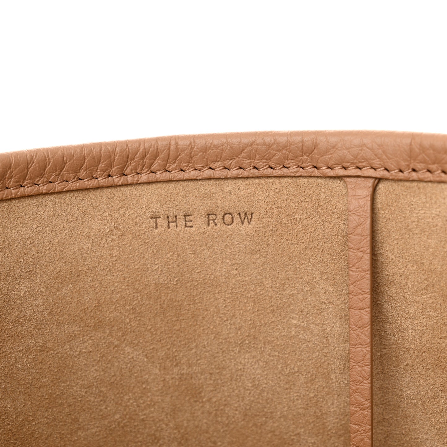 Grained Calfskin Medium N/S Park Tote Cinnamon