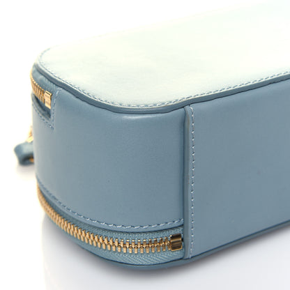 Chloe Shiny Calfskin Mini Vanity C Bag Faded Blue 9 of 10
